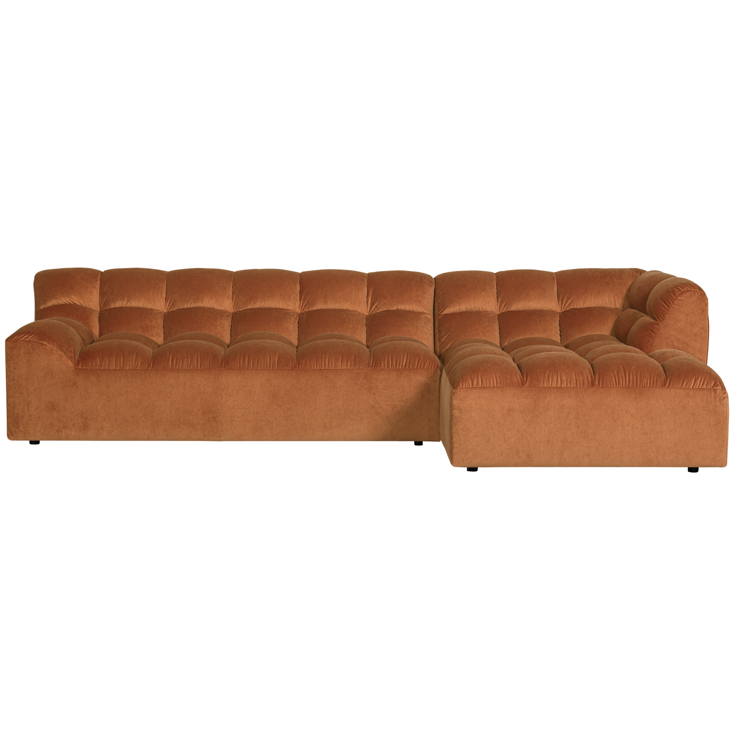 Allure Chaise Longue Rechts Velvet Terra van WOOOD – Luxe comfort op maat van PureWonen. Vraag naar de beste prijs.