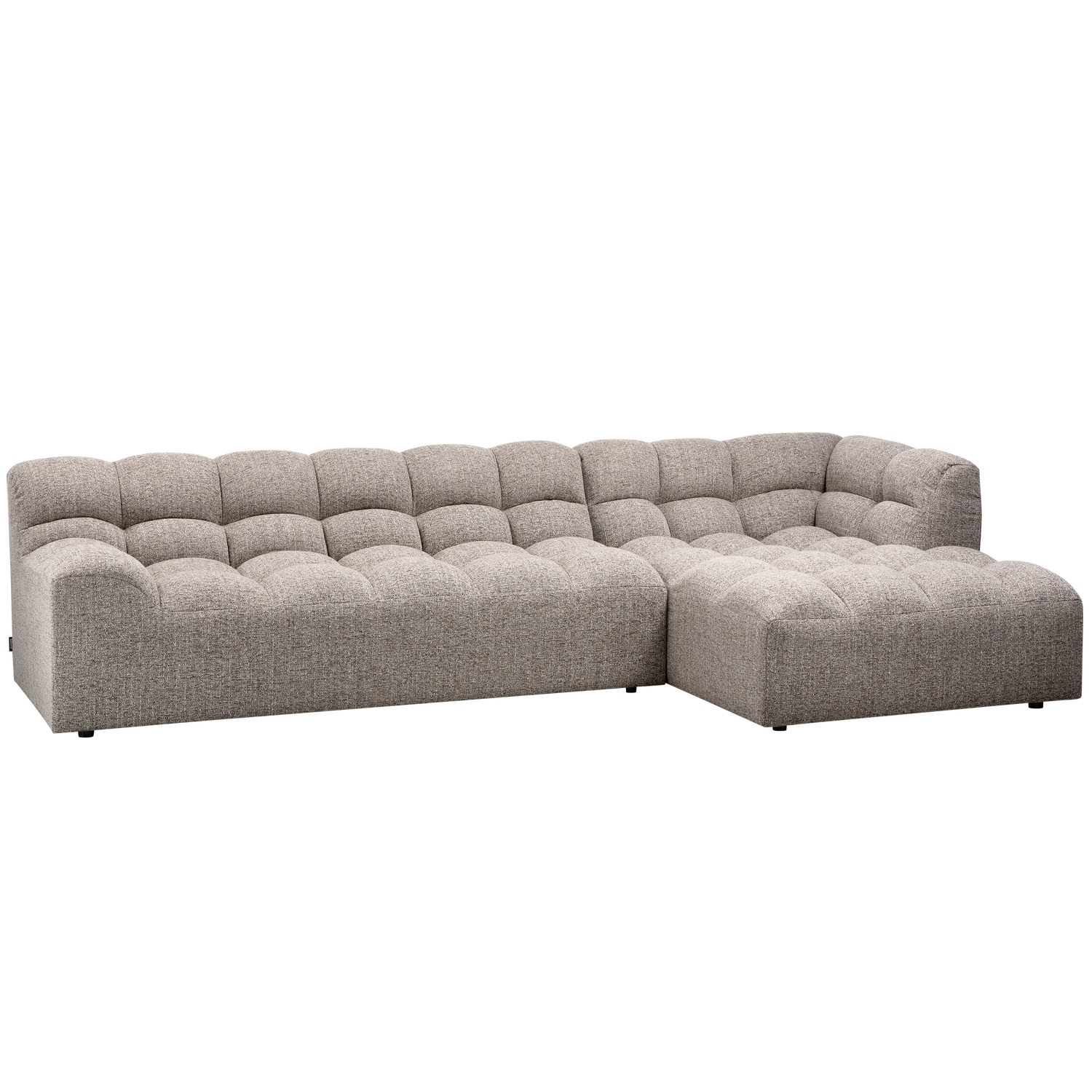 Allure Chaise Longue Rechts Geweven Stof Klei Melange van WOOOD – Luxe comfort op maat van PureWonen. Vraag naar de beste prijs.