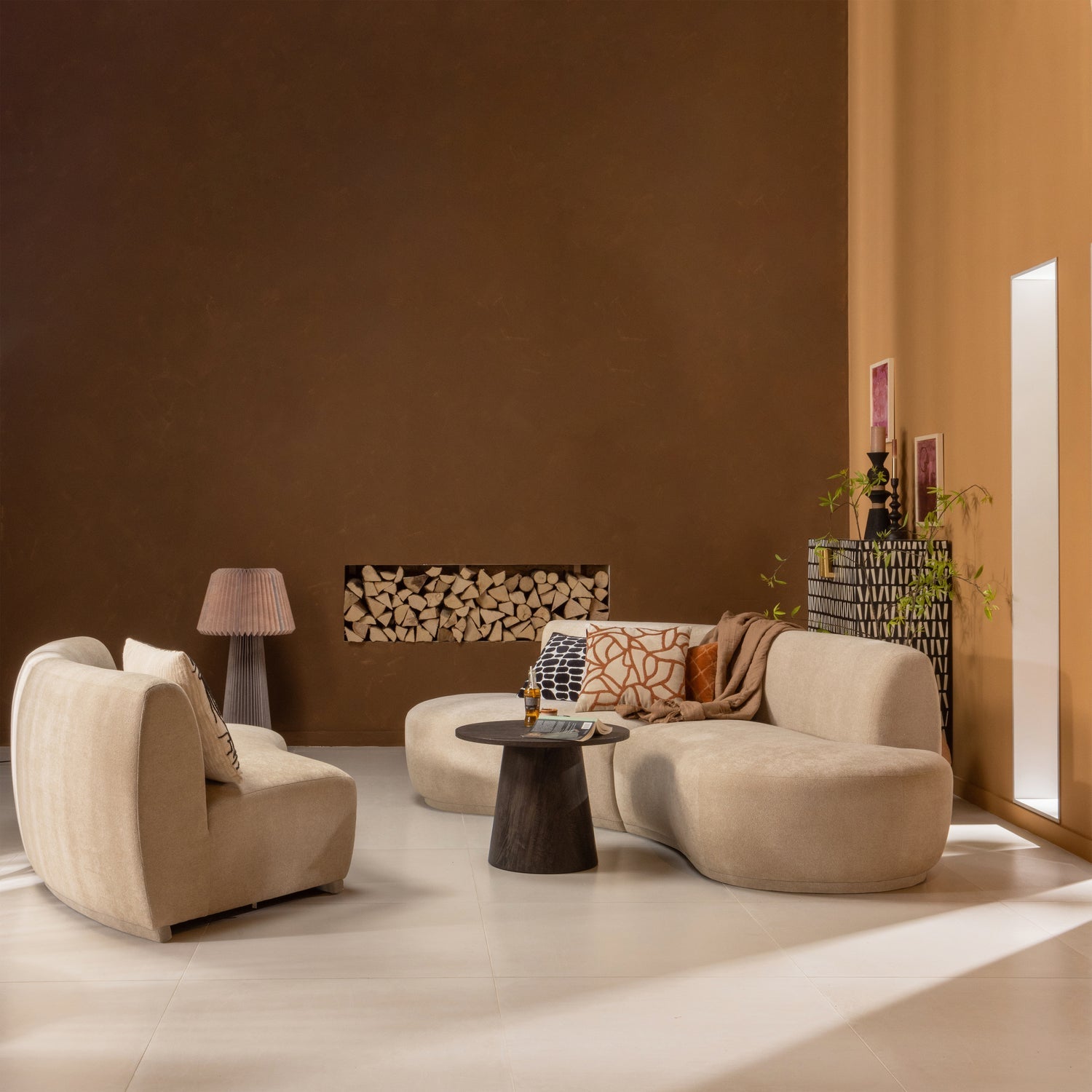 Maan Salontafel Mdf Donkerbruin 40x O80 Cm van WOOOD – Luxe comfort op maat van PureWonen. Vraag naar de beste prijs.