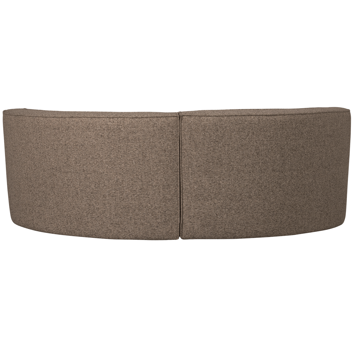 Europa 4 Zits Eetbank Geweven Stof Donkerbruin Melange van WOOOD – Luxe comfort op maat van PureWonen. Vraag naar de beste prijs.