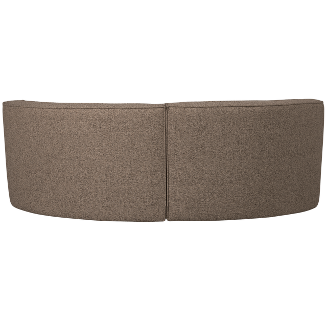 Europa 4 Zits Eetbank Geweven Stof Donkerbruin Melange van WOOOD – Luxe comfort op maat van PureWonen. Vraag naar de beste prijs.