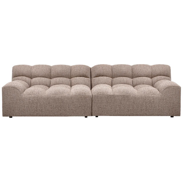 Allure 3 Zits Bank Geweven Stof Bruin Melange van WOOOD – Luxe comfort op maat van PureWonen. Vraag naar de beste prijs.