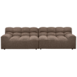 Allure 3 Zits Bank Geweven Stof Donkerbruin Melange van WOOOD – Luxe comfort op maat van PureWonen. Vraag naar de beste prijs.