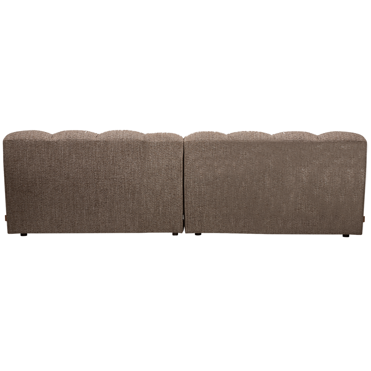Allure 3 Zits Bank Geweven Stof Donkerbruin Melange van WOOOD – Luxe comfort op maat van PureWonen. Vraag naar de beste prijs.
