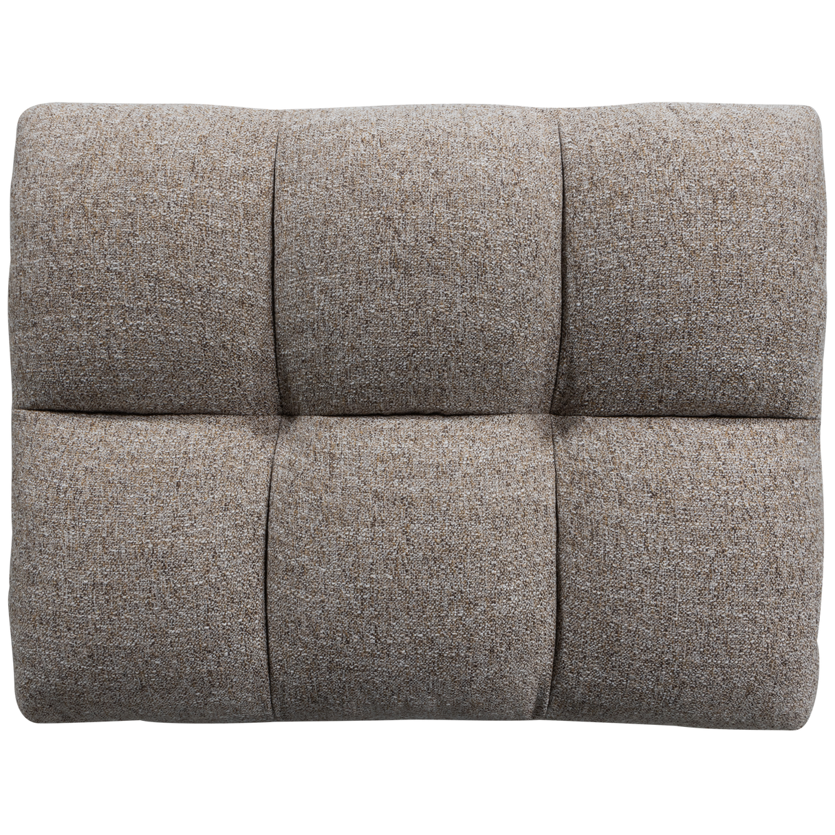 Allure Hocker Geweven Stof Bruin Melange
