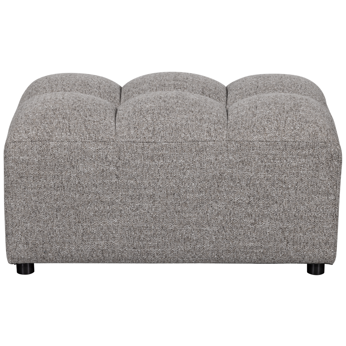 Allure Hocker Geweven Stof Klei Melange