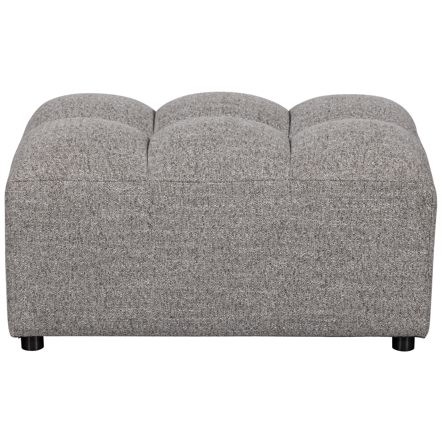 Allure Hocker Geweven Stof Klei Melange
