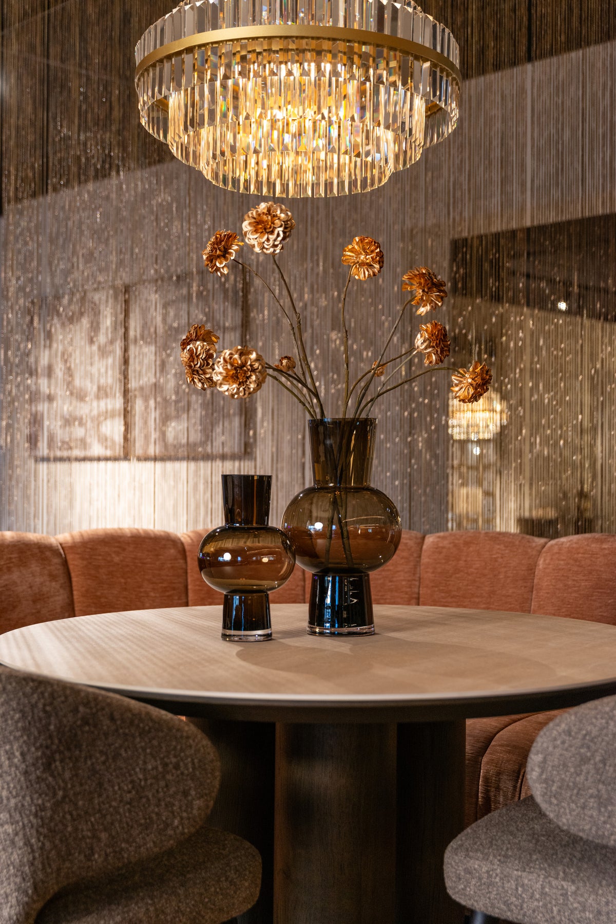 Vaas Liora brown small – Richmond Interiors (afbeelding 4)