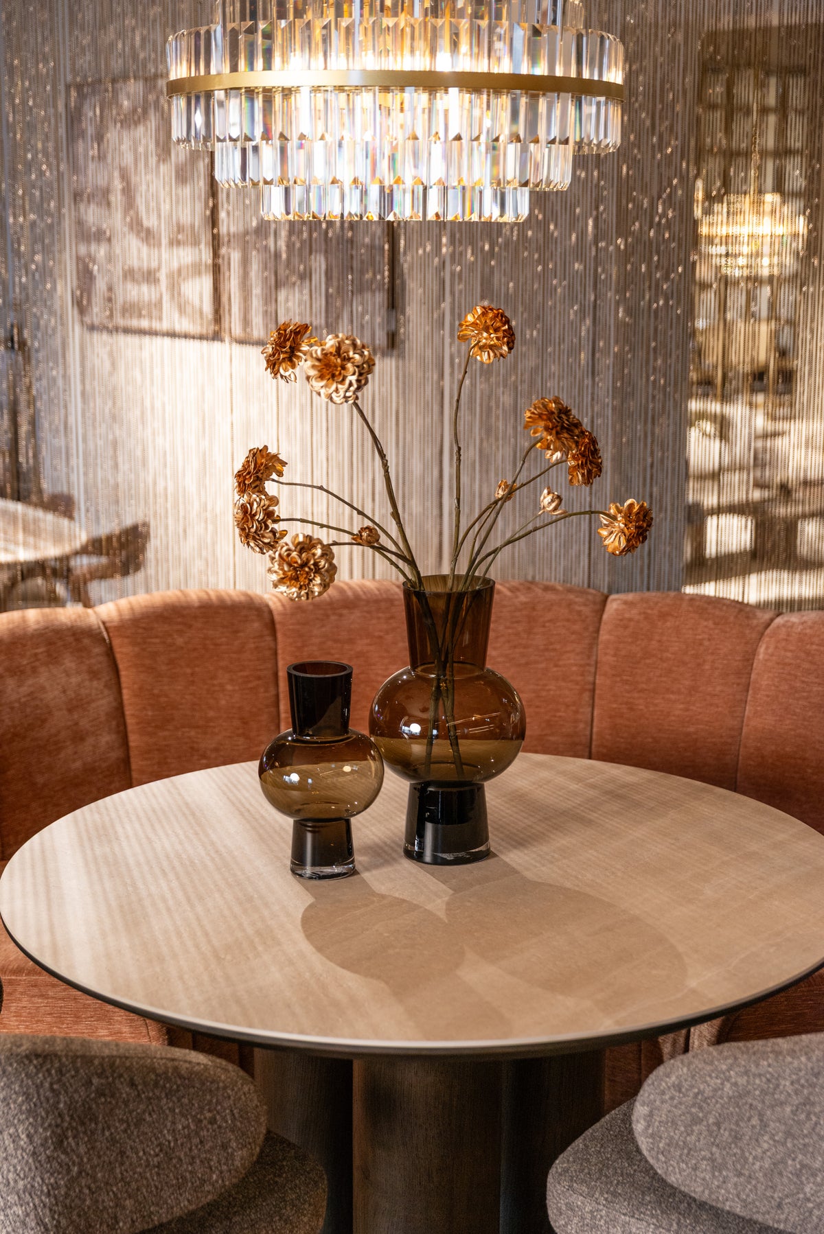Vaas Liora brown small – Richmond Interiors (afbeelding 5)