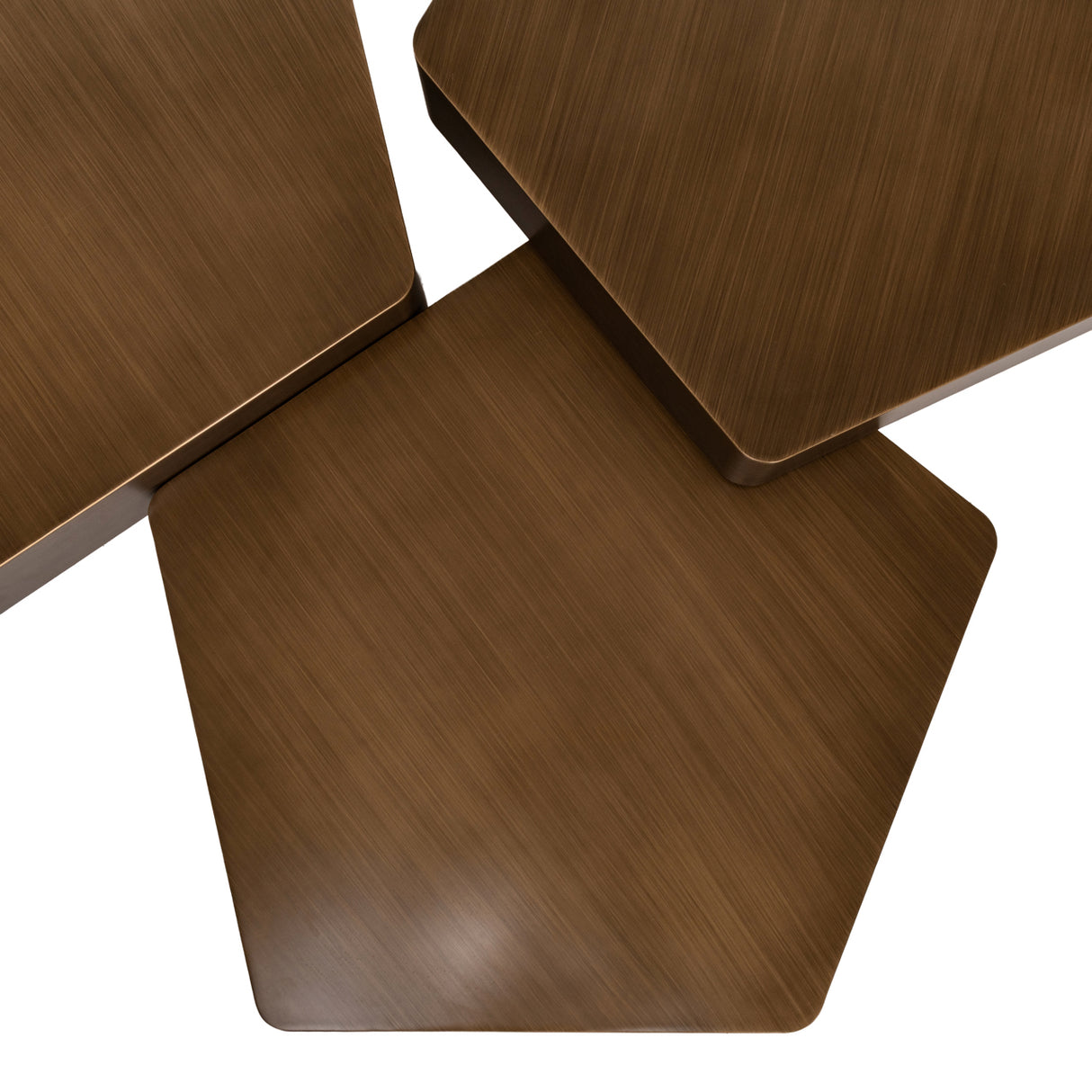 Salontafel Hexa brushed gold (Set of 3) van Richmond Interiors – Luxe comfort op maat van PureWonen. Vraag naar de beste prijs.