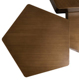 Salontafel Hexa brushed gold (Set of 3) van Richmond Interiors – Luxe comfort op maat van PureWonen. Vraag naar de beste prijs.