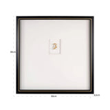 Wall art Danni black/white