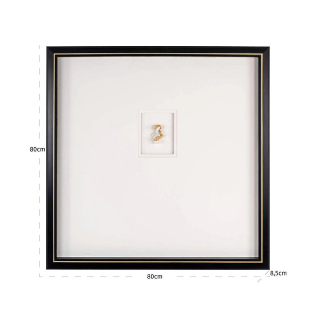 Wall art Danni black/white