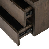 TV-meubel Lachance brown  3-doors 2-drawers