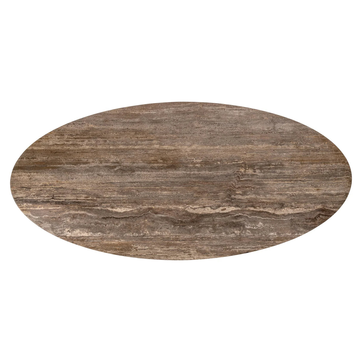 Eettafel Russo brown oval 235