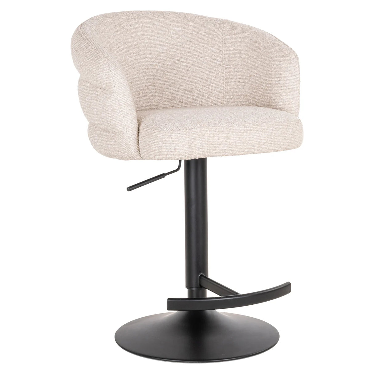 Barstoel Nikki biscotti swivel fire retardant