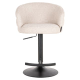 Barstoel Nikki biscotti swivel fire retardant