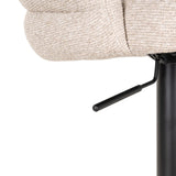 Barstoel Nikki biscotti swivel fire retardant