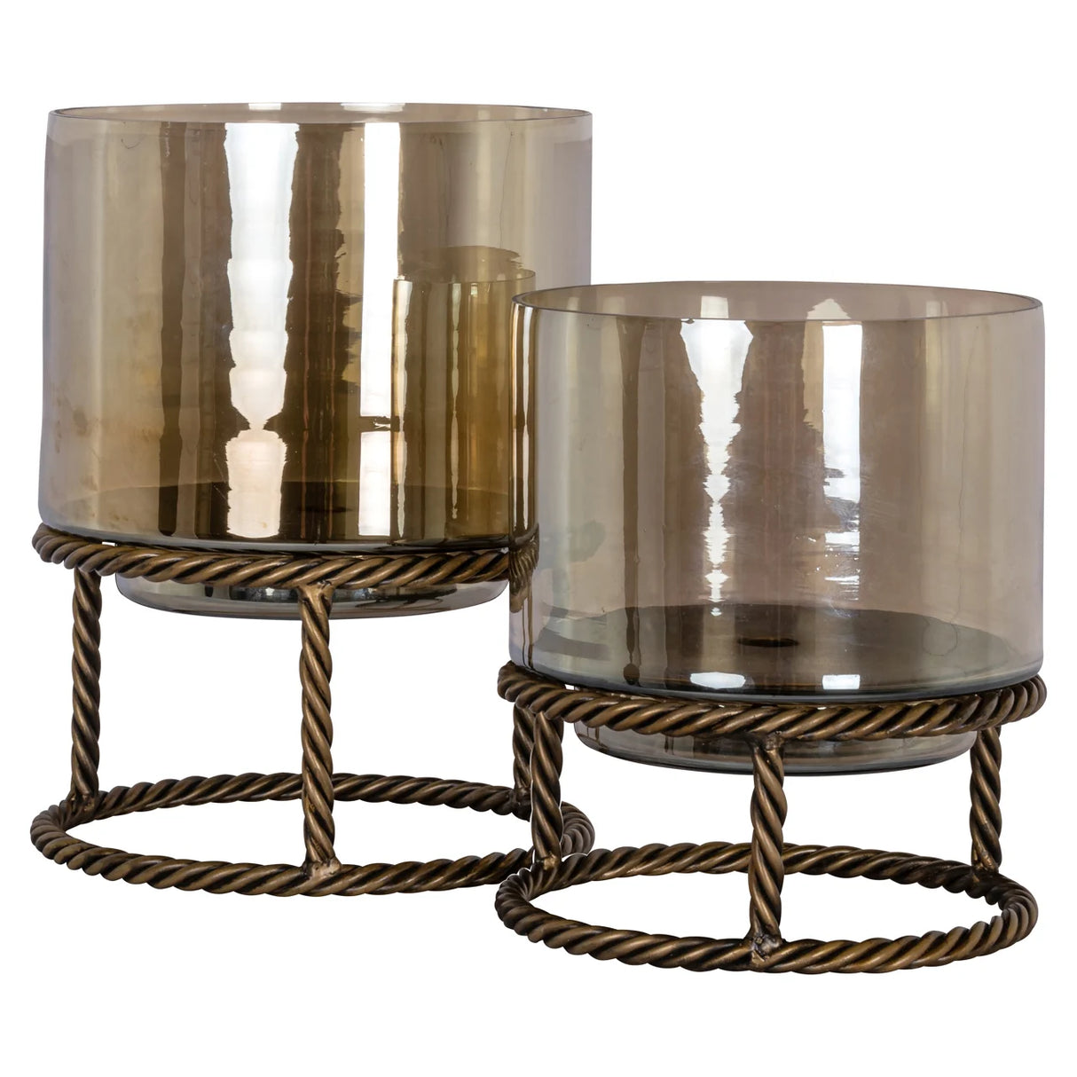 Windlicht Ropia gold small
