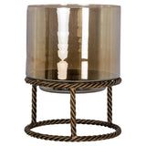 Windlicht Ropia gold large