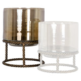 Windlicht Ropia gold large