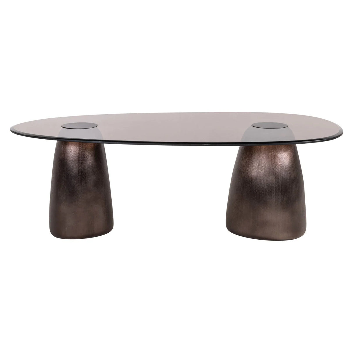 Salontafel Hayden bronze oval