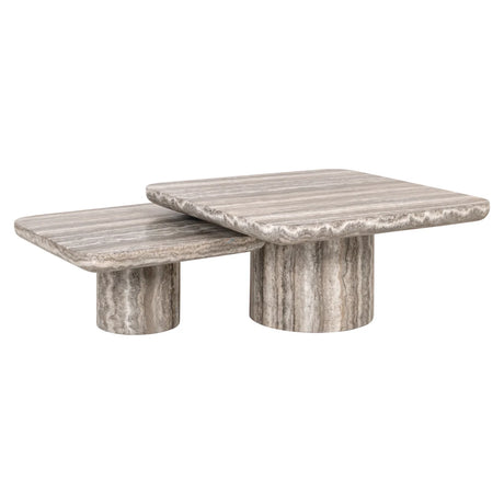 Salontafel Dulce grey  (denizly) (Set of 2) van Richmond Interiors – Luxe comfort op maat van PureWonen. Vraag naar de beste prijs.