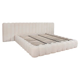 Bed Cupidon cream fancy 180x210 with storage