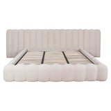 Bed Cupidon cream fancy 180x210 with storage