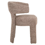 Eetkamerstoel Nerio mocca linear