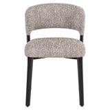 Eetkamerstoel Zeno earth tweed