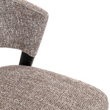 Eetkamerstoel Zeno earth tweed