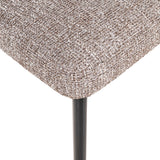 Eetkamerstoel Zeno earth tweed