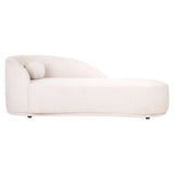 Bank Emma cream fancy chaise longue