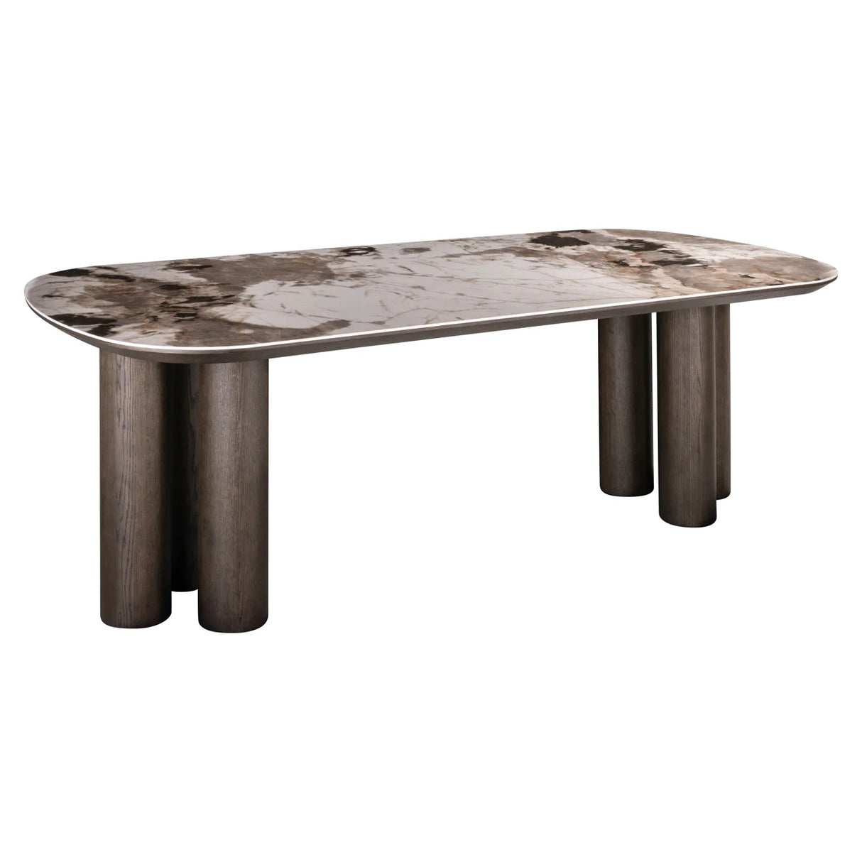 Eettafel Langford brown 230 van Richmond Interiors – Luxe comfort op maat van PureWonen. Vraag naar de beste prijs.