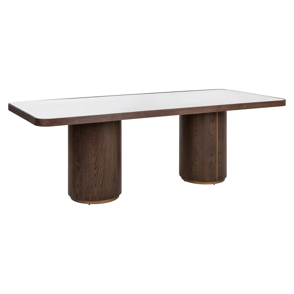 Eettafel Willox brown 235 including glass van Richmond Interiors – Luxe comfort op maat van PureWonen. Vraag naar de beste prijs.