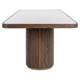 Eettafel Willox brown 235 including glass