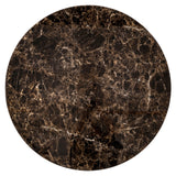 Eettafel Almundi chocolat brown 120Ø