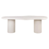 Eettafel Bloomstone white 230