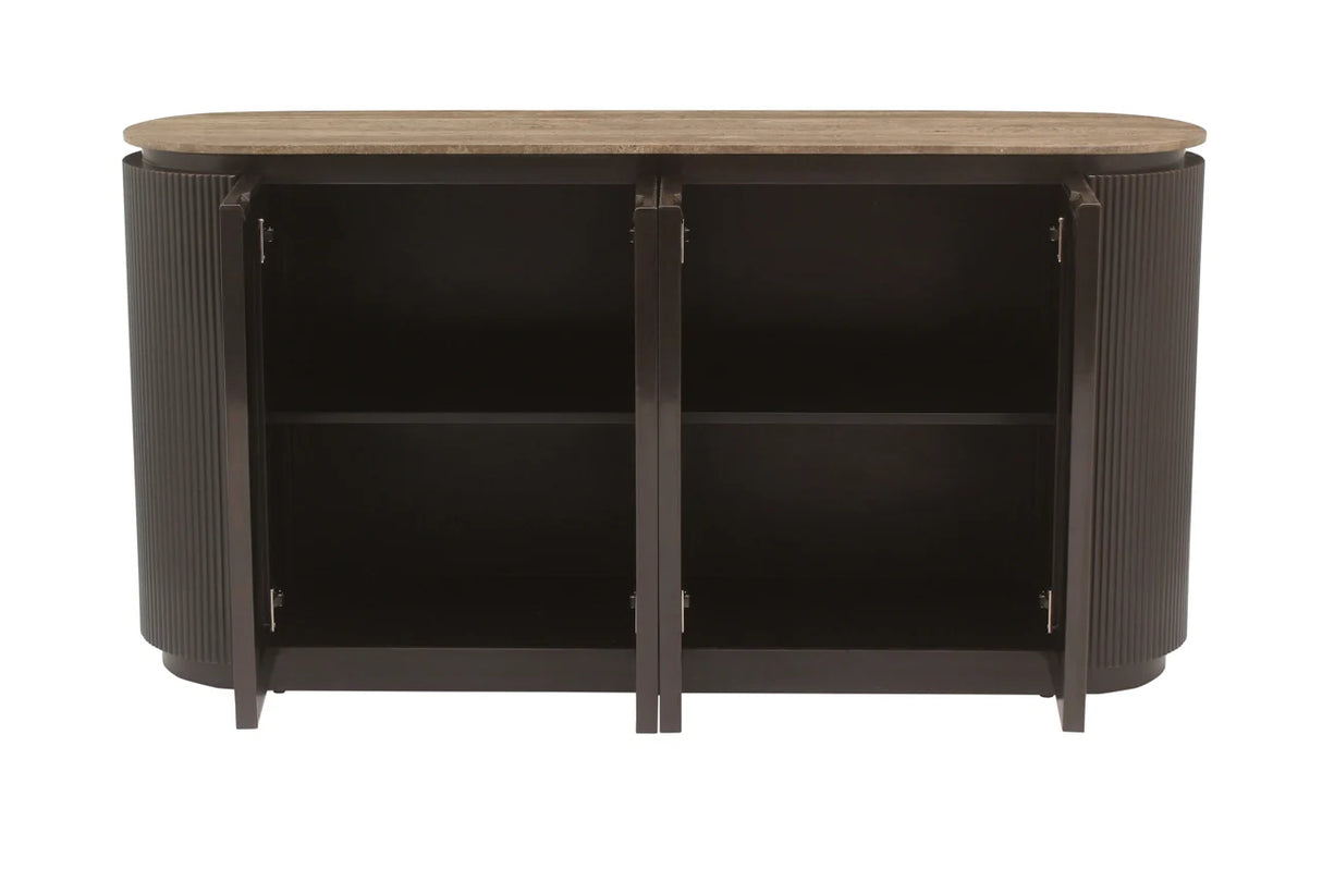 Dressoir Russo brown 4-doors