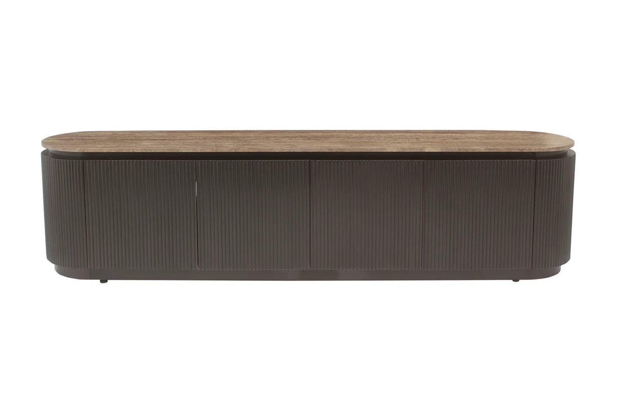 TV-meubel Russo brown 4-doors