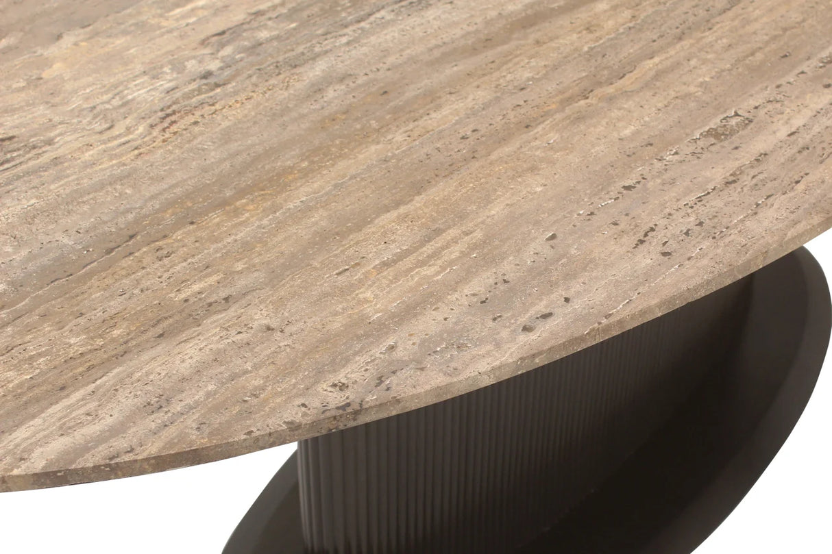 Eettafel Russo brown oval 235