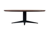 Eettafel Stafford spicebrown oval 230