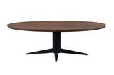 Eettafel Stafford spicebrown oval 230