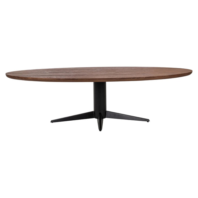 Eettafel Stafford spicebrown oval 280