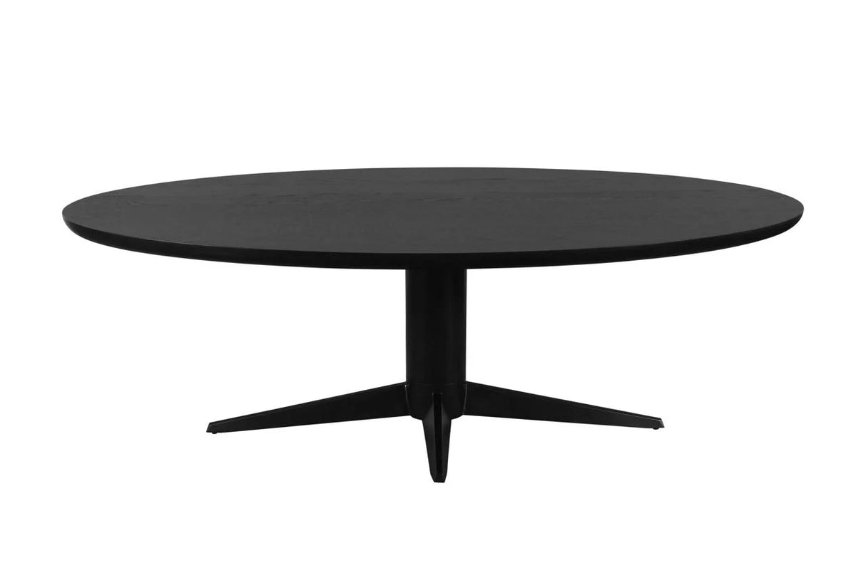 Eettafel Rayford black oval 230 van Richmond Interiors – Luxe comfort op maat van PureWonen. Vraag naar de beste prijs.