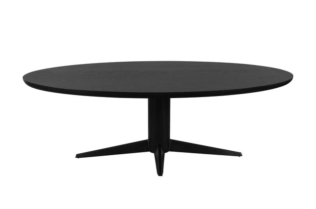 Eettafel Rayford black oval 230