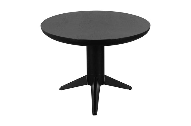 Eettafel Rayford black oval 230