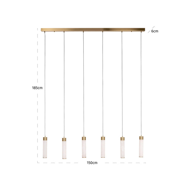 Hanglamp Elaris white