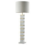 Vloerlamp Celinae white including lampshade